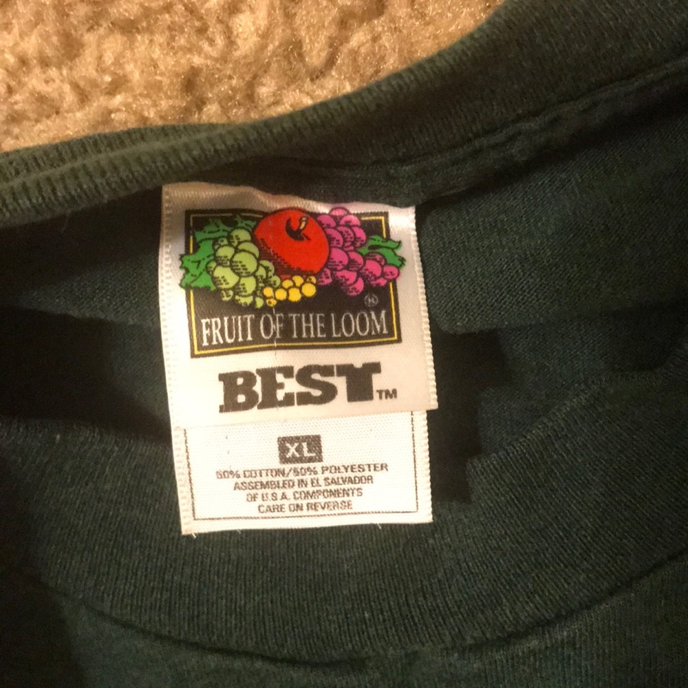 Over sized Nike air vintage green and white shirt - Picture 5 of 5